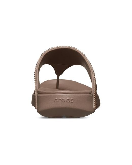 CROCSTM Black Getaway Triangle Flip Flops