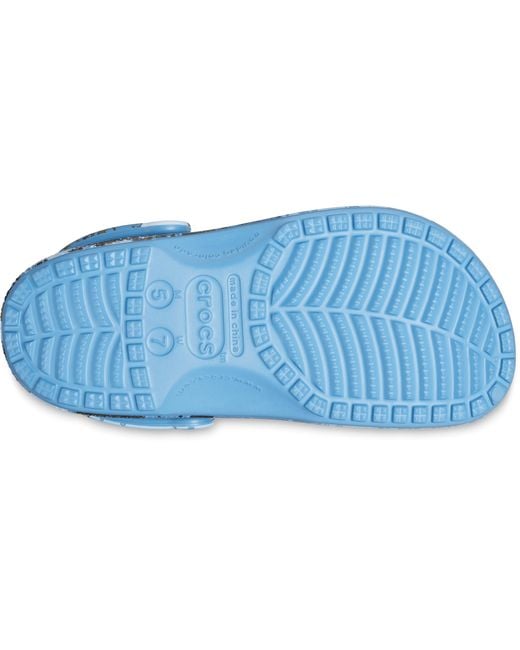 CROCSTM Blue Classic Veil Poseidon Clog