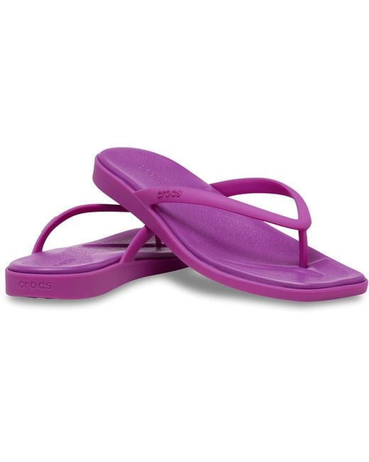 CROCSTM Purple Miami Flip