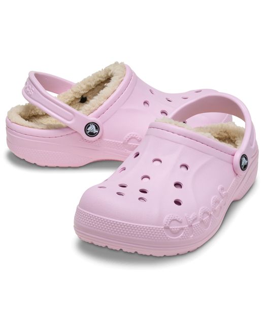 CROCSTM Black Baya Lined Clog; Ballerina