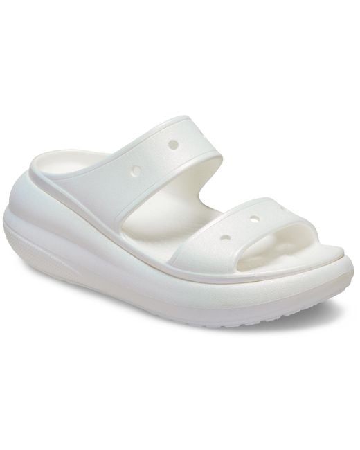 CROCSTM Black Crush Iridescent Sandal