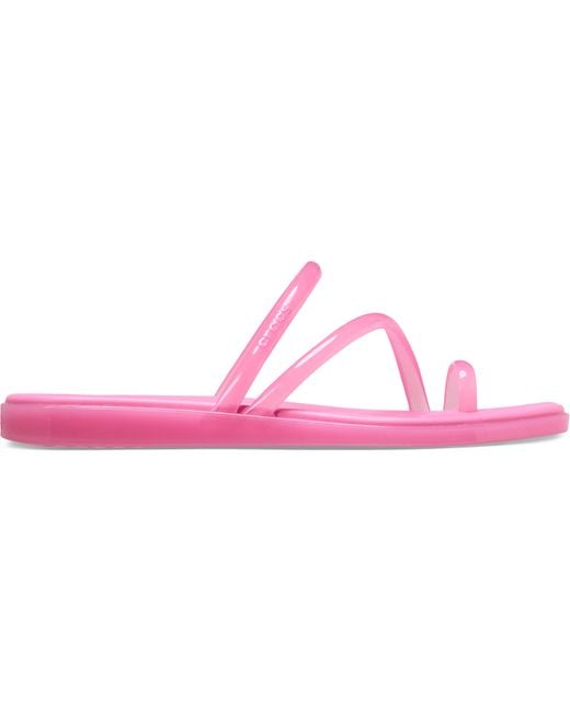 CROCSTM Black Miami Toe Loop Jelly Sandal