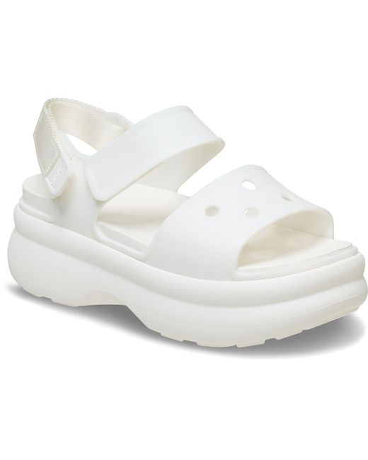 CROCSTM Black Soho Y-Strap Sandal