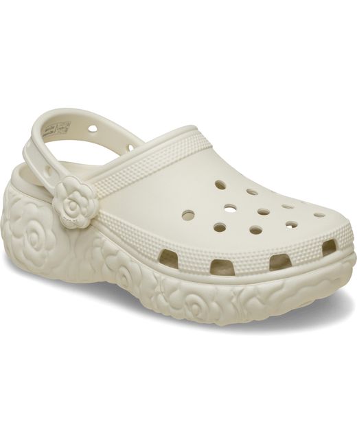 CROCSTM Black Classic Platform Bloom
