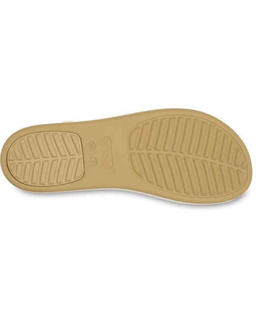 CROCSTM Black Brooklyn Low Wedge Matte Wrap Sandal