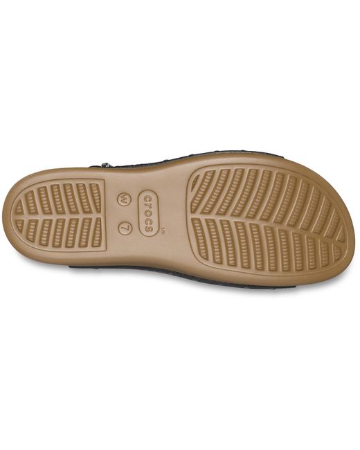 CROCSTM Blue Dylan Studded Platform Slide