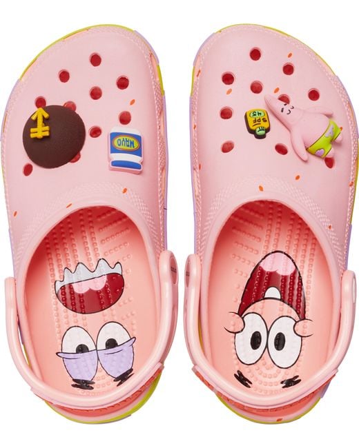 CROCSTM Pink Spongebob Patrick Classic