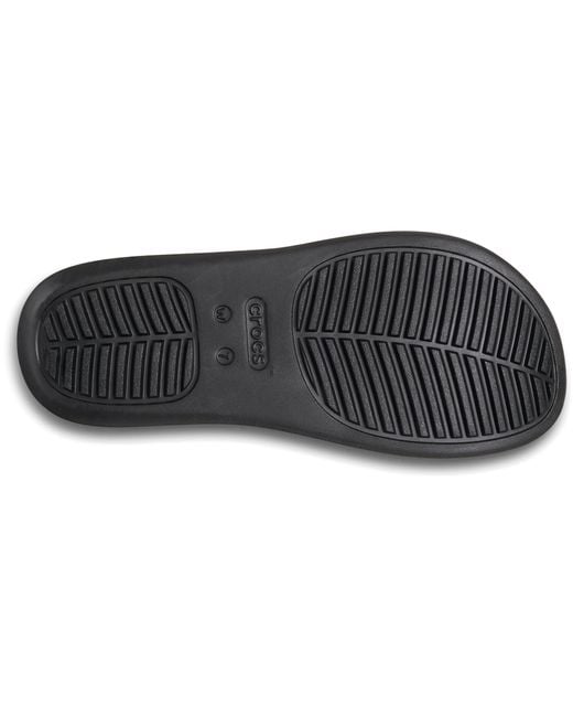 CROCSTM Black Getaway Platform Toe Loop