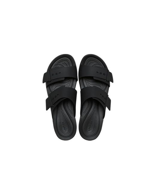 CROCSTM Black | damen | brooklyn buckle low low | sandalen | schwarz | 33