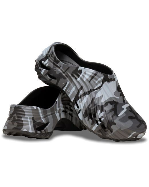CROCSTM Black Echo Camo Wave