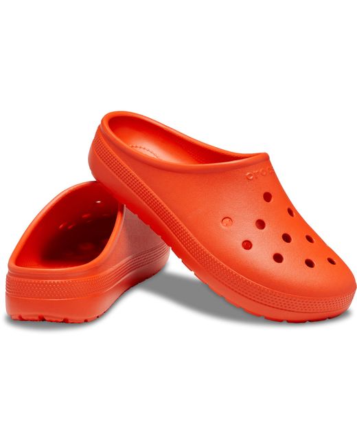 CROCSTM Red Classic Low Profile Clog