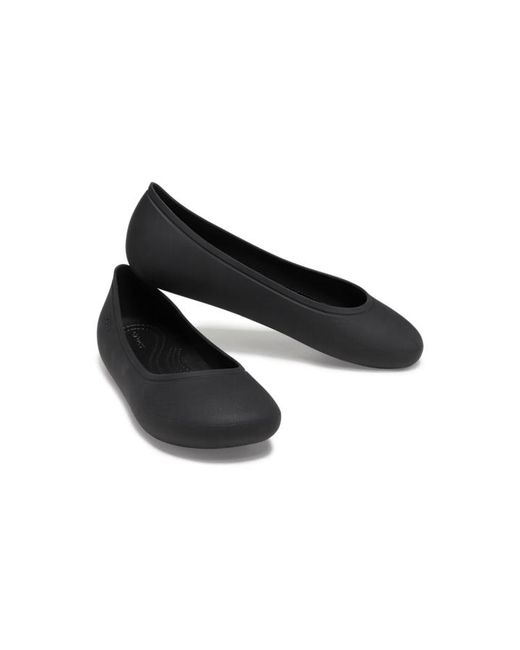 CROCSTM Black Brooklyn Flat