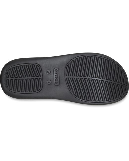 CROCSTM Black Getaway Patent Strappy