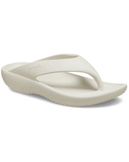 CROCSTM Black Mellow Recovery Flip; Stucco