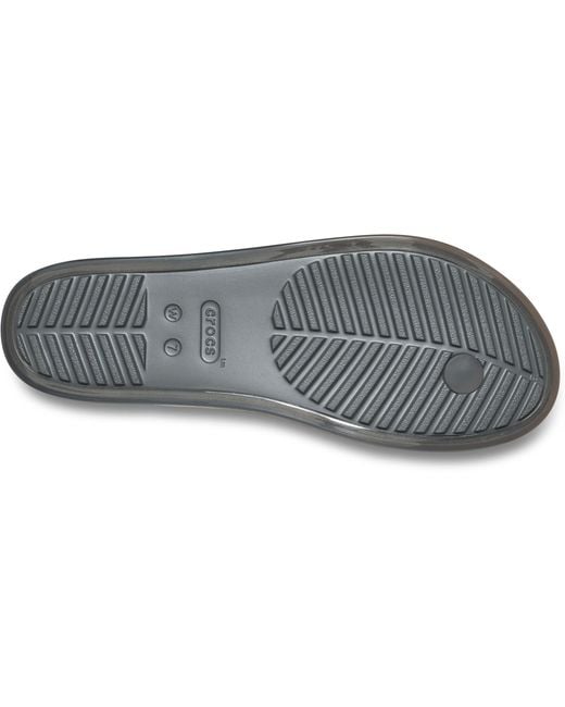 CROCSTM Black Miami Round Toe Jelly