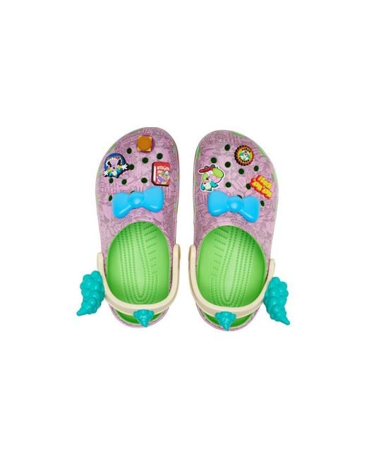 The Simpsons Krusty The Clown Classic Sabots Multi CROCSTM en coloris Green