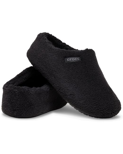 CROCSTM Black Classic Café Slipper