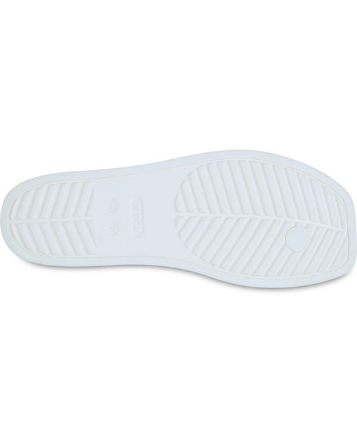 CROCSTM Black Miami Flip; Chalk