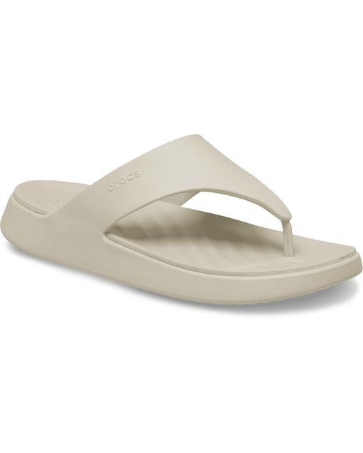 CROCSTM Black Getaway Triangle Flip Flops