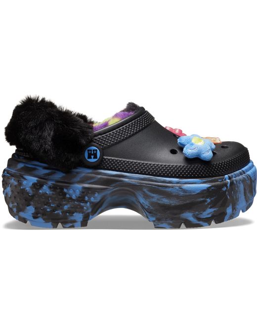 CROCSTM Black Happy Socks X Stomp Lined