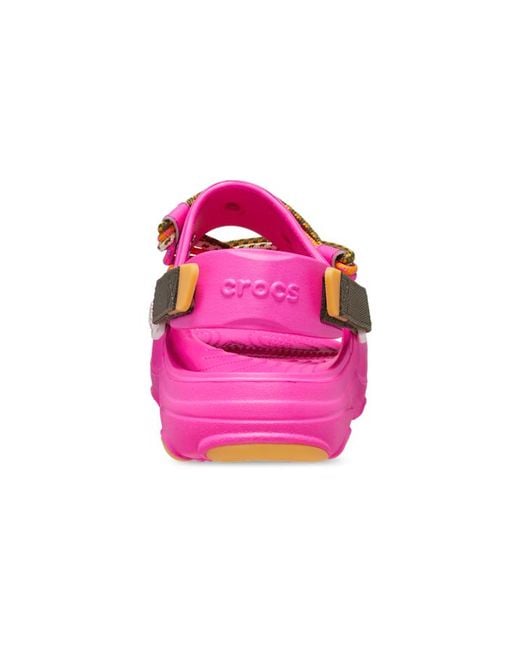 Crocs™ All-Terrain Festival Sandal; Crush Multi in Pink  display picture 3