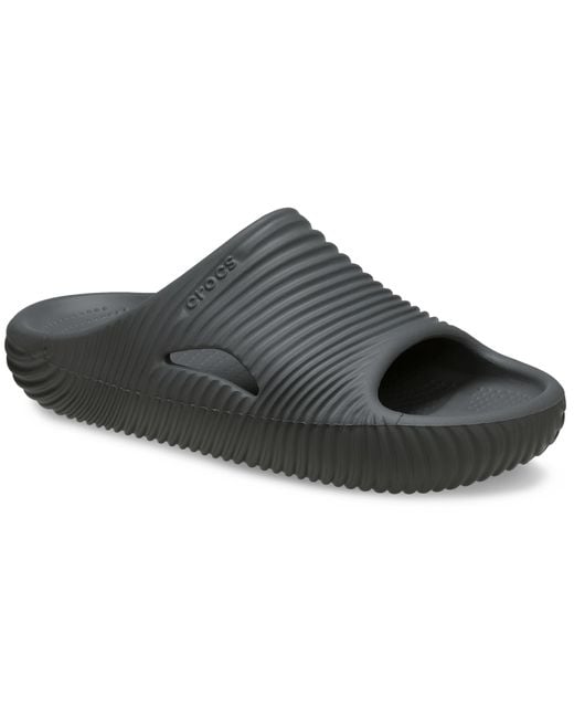 CROCSTM Black Mellow Tide Recovery Slide