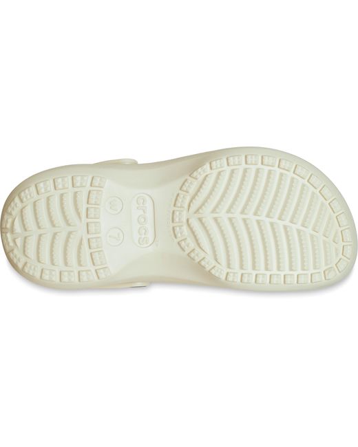 CROCSTM Black Classic Platform Clog; Taupe