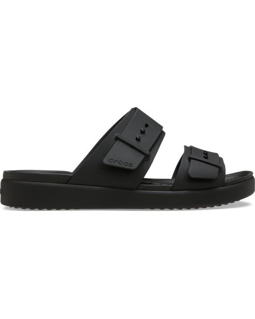 CROCSTM Black | damen | brooklyn buckle low low | sandalen | schwarz | 33