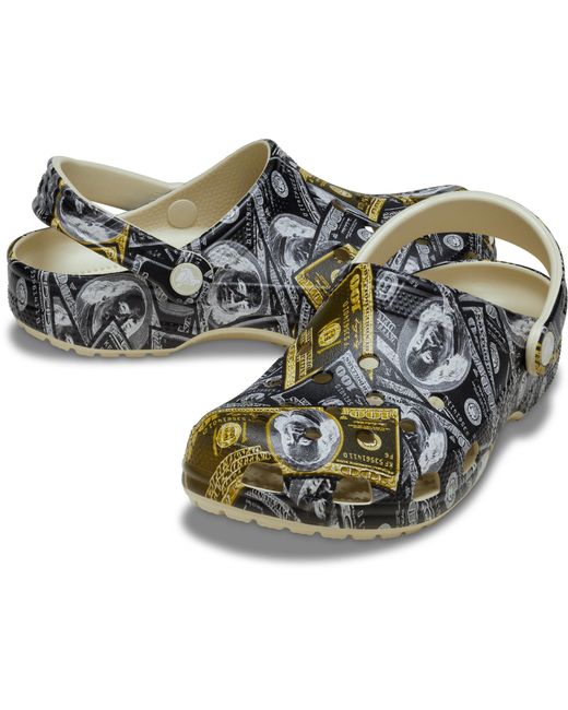 CROCSTM Black Classic Money Clog