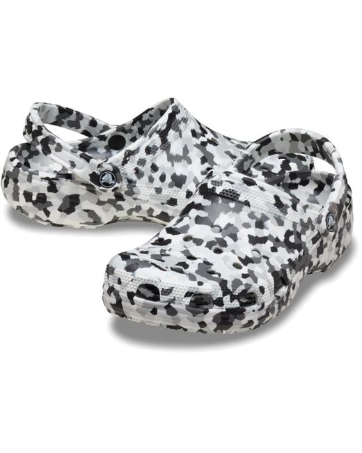 CROCSTM Black Classic Confetti Clog