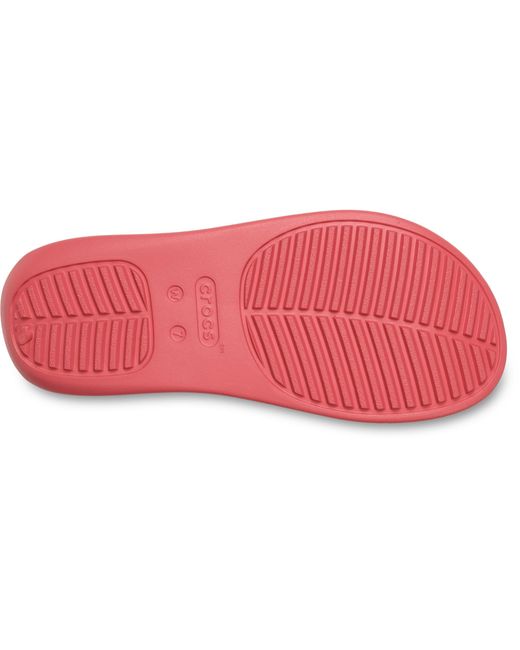 CROCSTM Red Getaway Platform Toe Loop