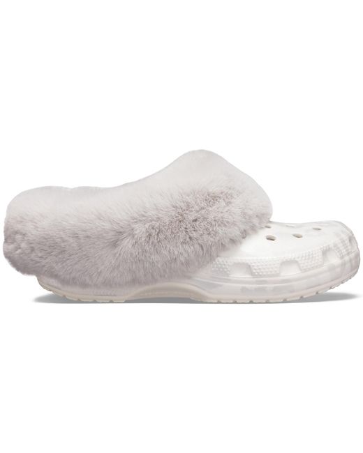 Crocs™ Oyster Classic Mammoth Luxe Metallic Lined Clog | Lyst