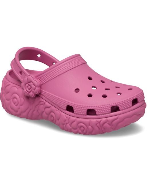 CROCSTM Purple Classic Platform Bloom