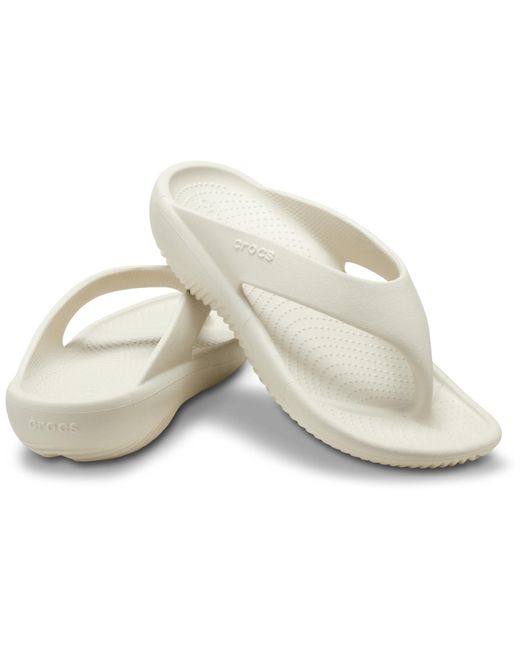 CROCSTM Black Mellow Recovery Flip; Stucco