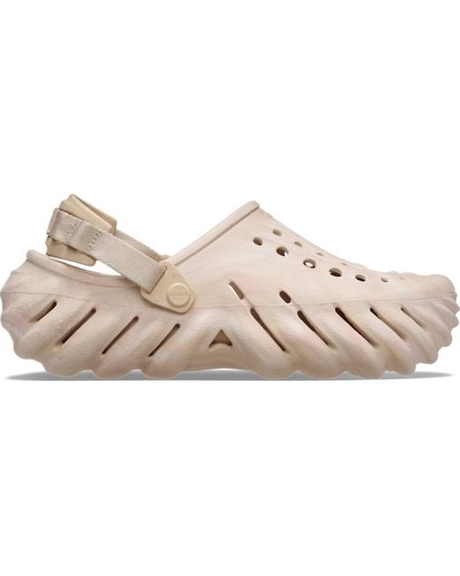 CROCSTM Black Echo Marbled Clog; Quartz Multi