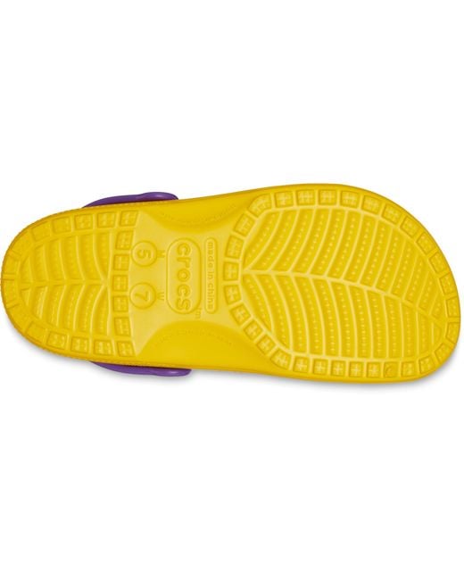 CROCSTM Black Lsu Classic Clog