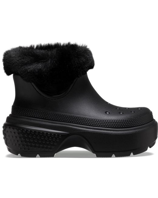 CROCSTM Black | unisex | stomp lined boot | stiefel | schwarz | 37