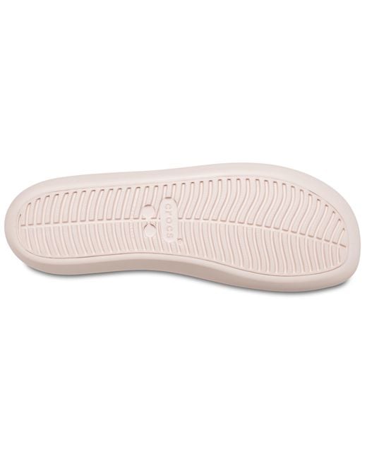 CROCSTM Black Brooklyn Flat; Quartz