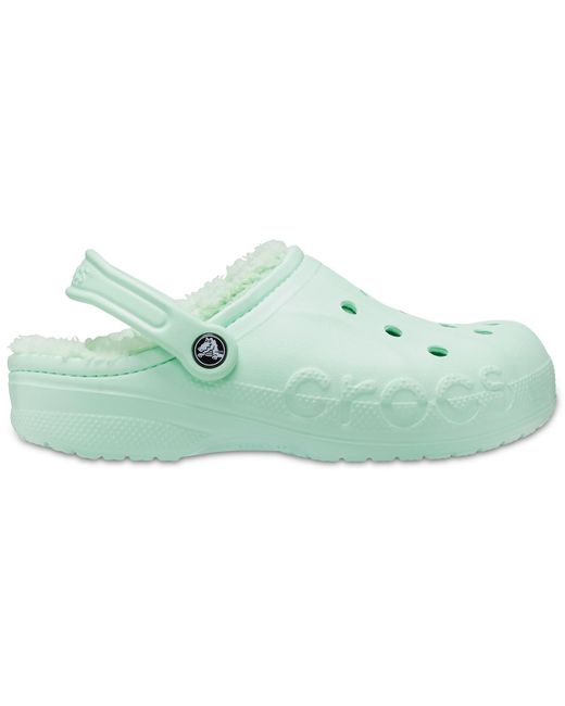 neo mint crocs size 9