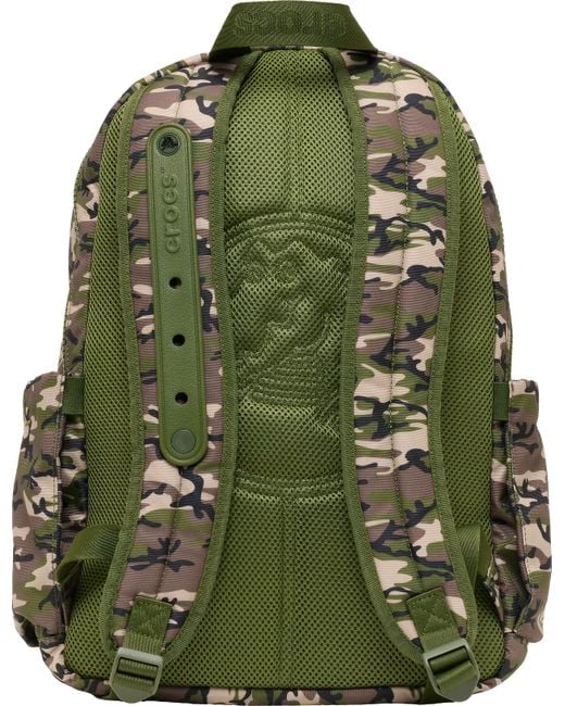 CROCSTM Green Camo Nylon Backpack
