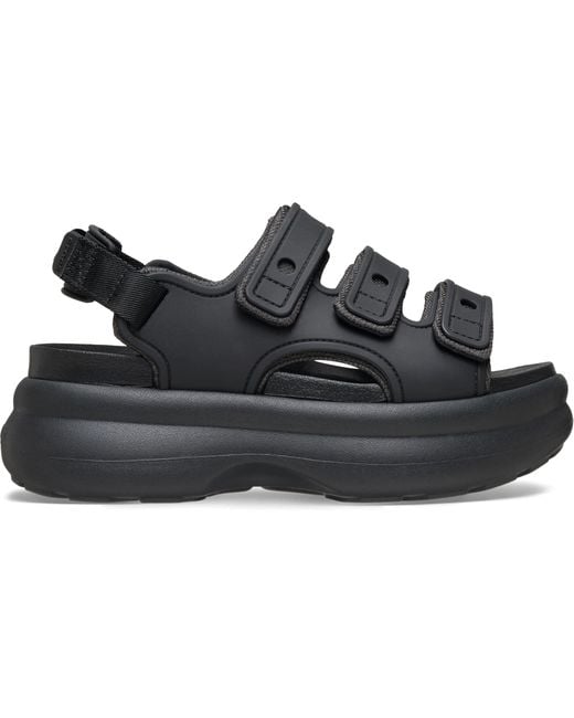 CROCSTM Black Soho Sport Sandal