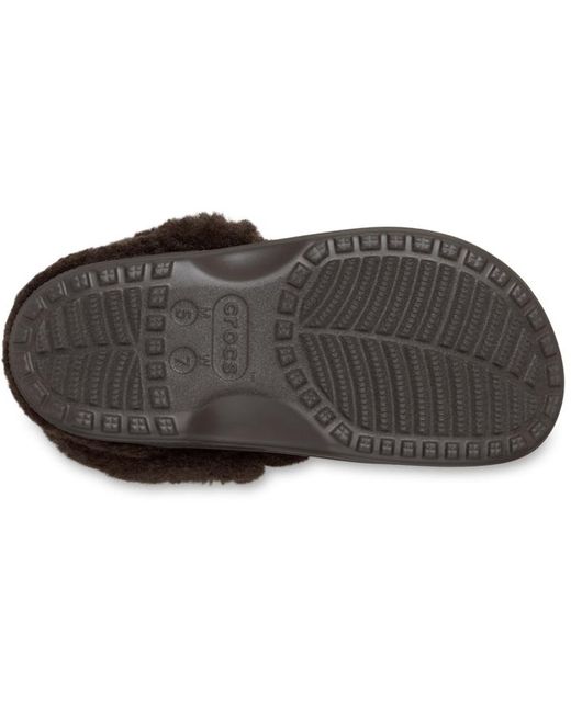 CROCSTM Black | unisex | classic unfurgettable vegan suede | clogs | | 36