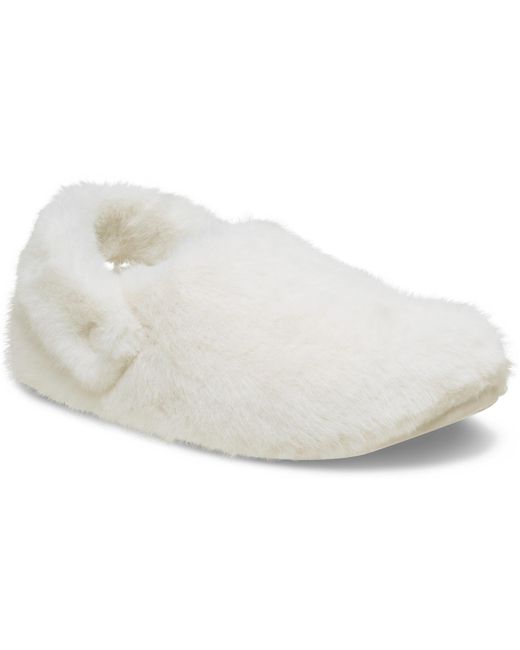 CROCSTM Black Classic Cozzzy Luxe Slipper