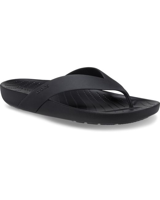 CROCSTM Black Splash Flip