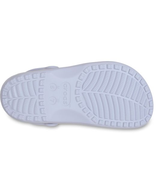 CROCSTM White Classic Floral Cut-Out Clog