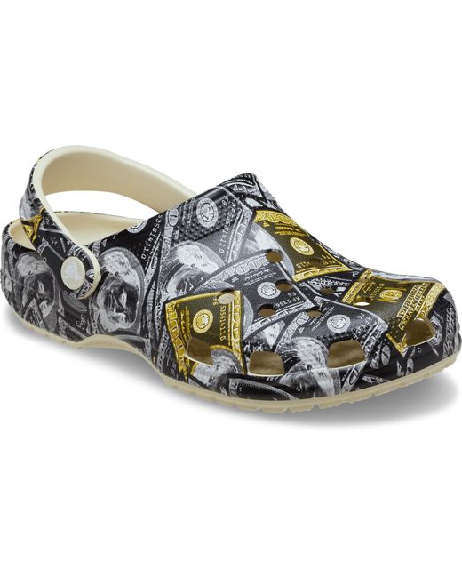 CROCSTM Black Classic Money Clog