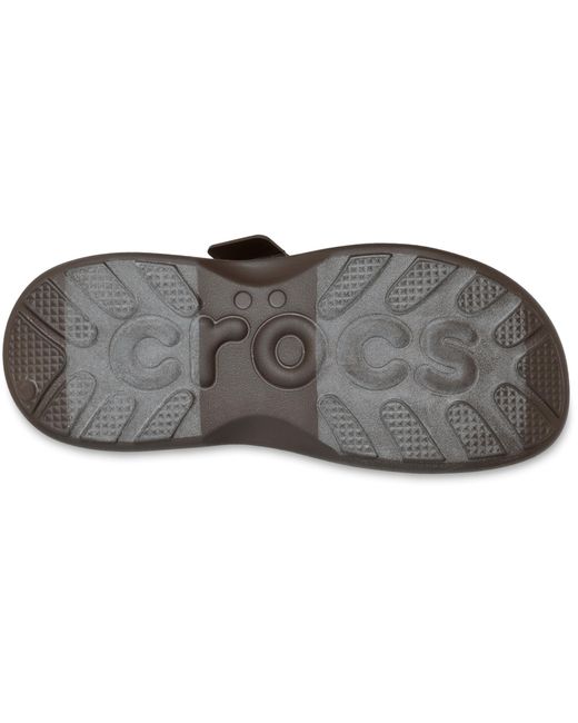 CROCSTM Black Soho Two Strap Sandal