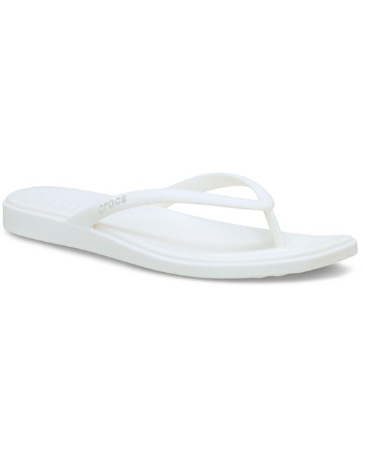 CROCSTM Black Miami Flip; Chalk
