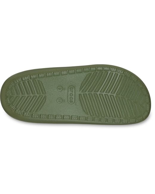 CROCSTM Green Classic Vegan Suede Moc