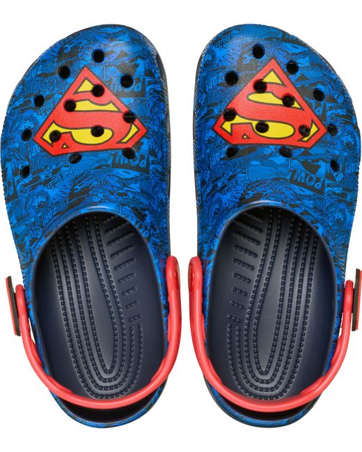 CROCSTM Blue Superman Classic Clog